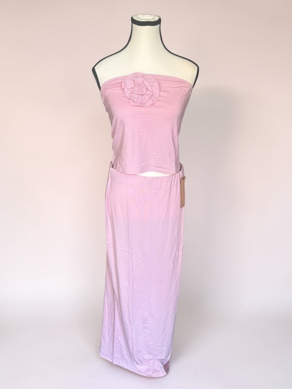 Reformation Adalynn Knit Set in Pink β NWT size L - Picture 5 of 14